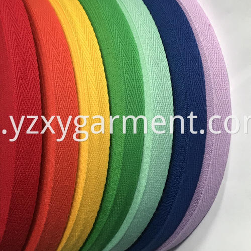 Polyester Cotton Woven Ribbons 